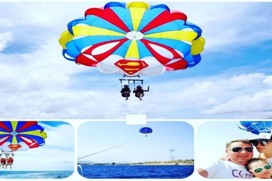 zbor cu parașuta în Hurghada - Parasailing în Hurghada