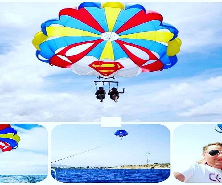 zbor cu parașuta în Hurghada - Parasailing în Hurghada