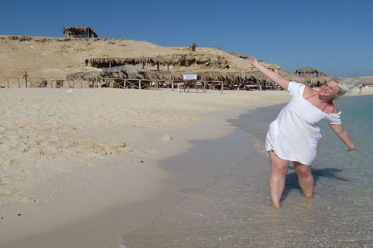 Paradise Island Hula Hula Beach from Hurghada