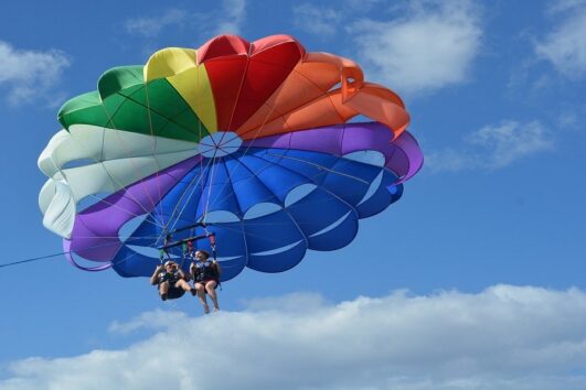 Parasailing in Sharm el sheikh