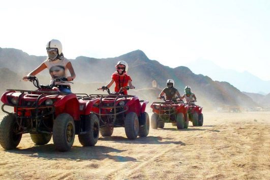 Private 3-Hour Morning Quad Safari from Hurghada