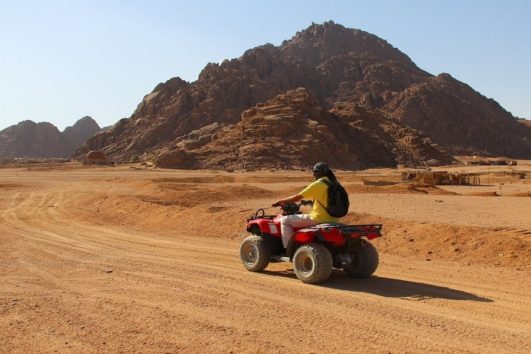 Private 3-Hour Quad Safari and Camel ride after lunch from Sharm el sheikh