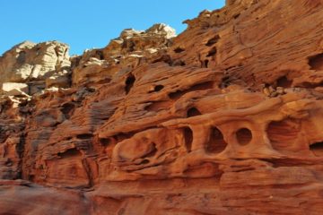 Barevný kaňon Salama ze Sharm el Sheikh