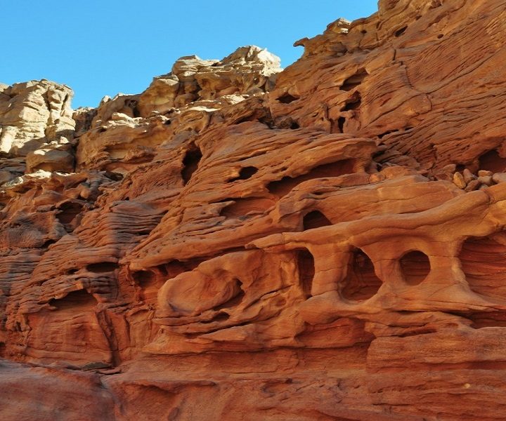 Barevný kaňon Salama ze Sharm el Sheikh